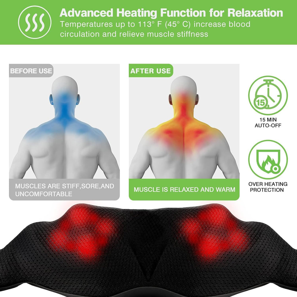 Massagify™ -Automatic Neck and Shoulder Massager